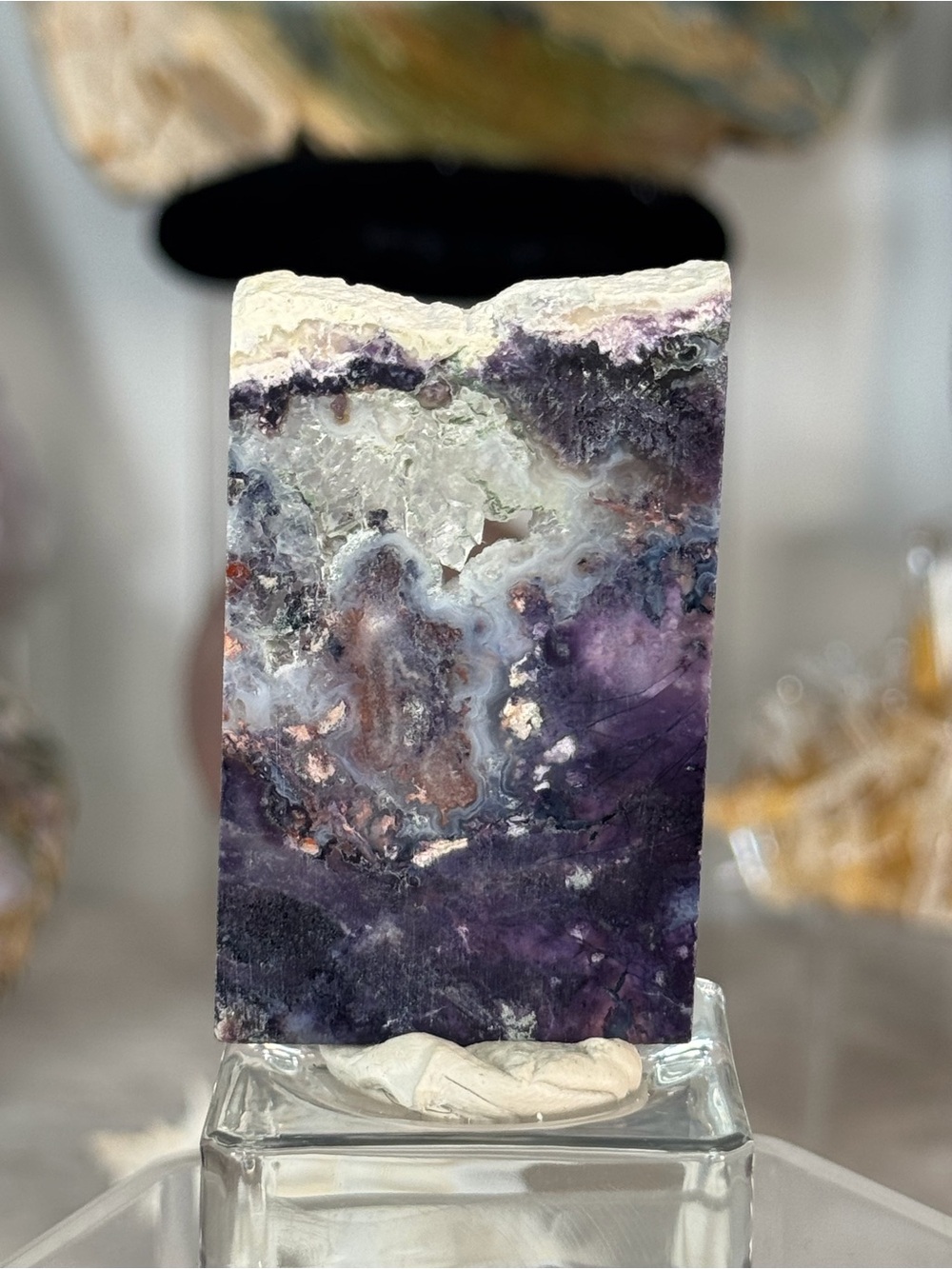 💜✨ Rare Authentic Tiffany Stone from Utah – High-Grade Collector Slab ✨💜